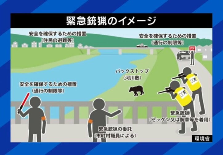 緊急銃猟のイメージ