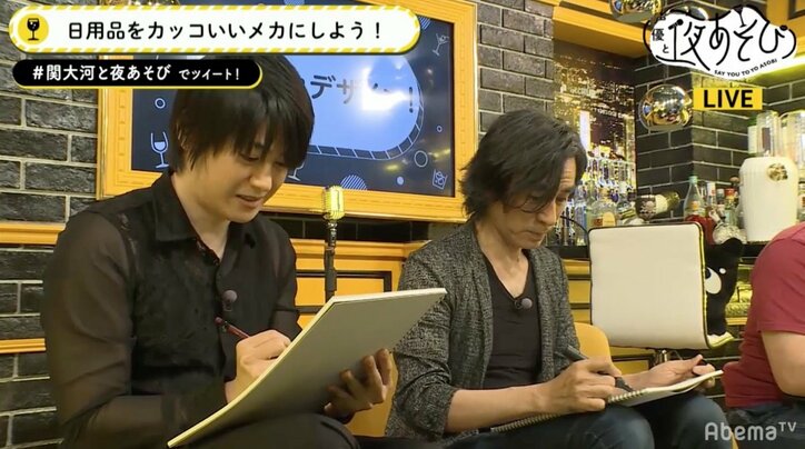 「マクロスシリーズ」河森正治監督　サインペンを生放送中に圧巻のメカデザイン