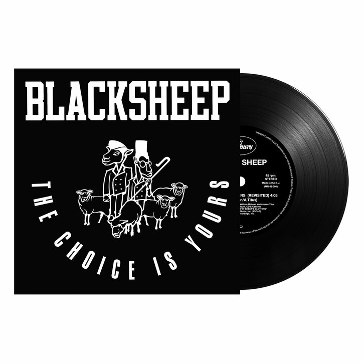 MANHATTAN RECORDS 創業40周年記念！90'Sタイトルを厳選オフィシャル7インチレコード化。第一弾にGANG STARR , BLACK SHEEPの名曲2タイトルを販売！