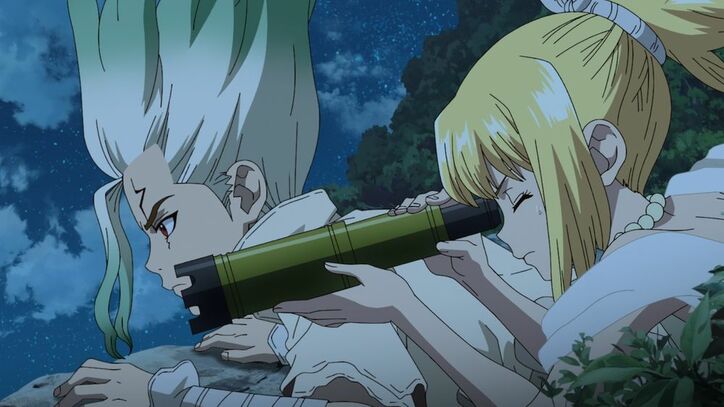 アニメ「Dr.STONE NEW WORLD」第8話先行カット&あらすじ公開 宝島を支配する新キャラは青山穣・興津和幸・本渡楓