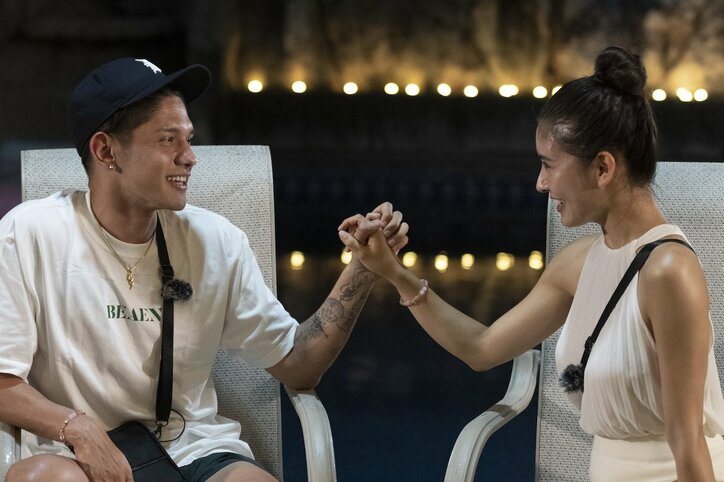 ナイスバディな爆モテ・お姉様系美女に年下イケメンが必死のアピール「敬語とかやめるのどうっすか？」『シャッフルアイランド Season2』 