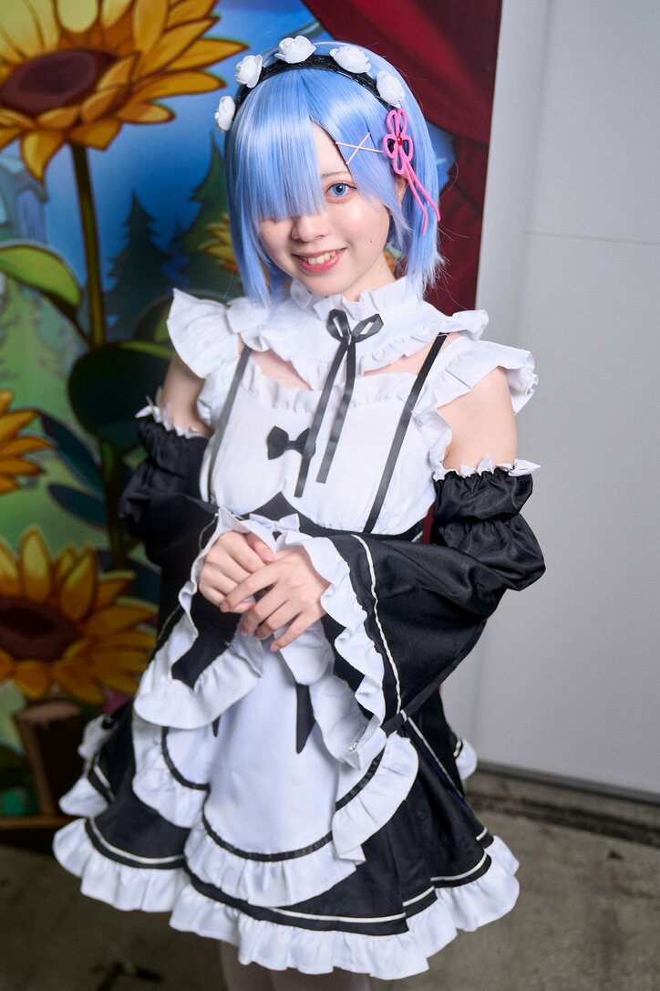【写真・画像】『Re:ゼロから始める異世界生活』レムコスプレ　2枚目