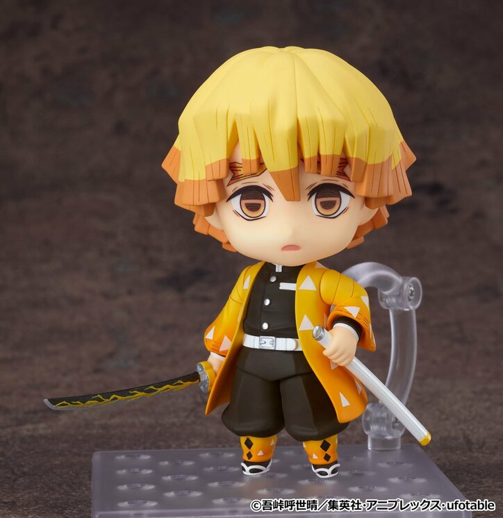 アニメ「鬼滅の刃」我妻善逸がねんどろいどになって登場! 戦闘時・コミカルな善逸などを再現