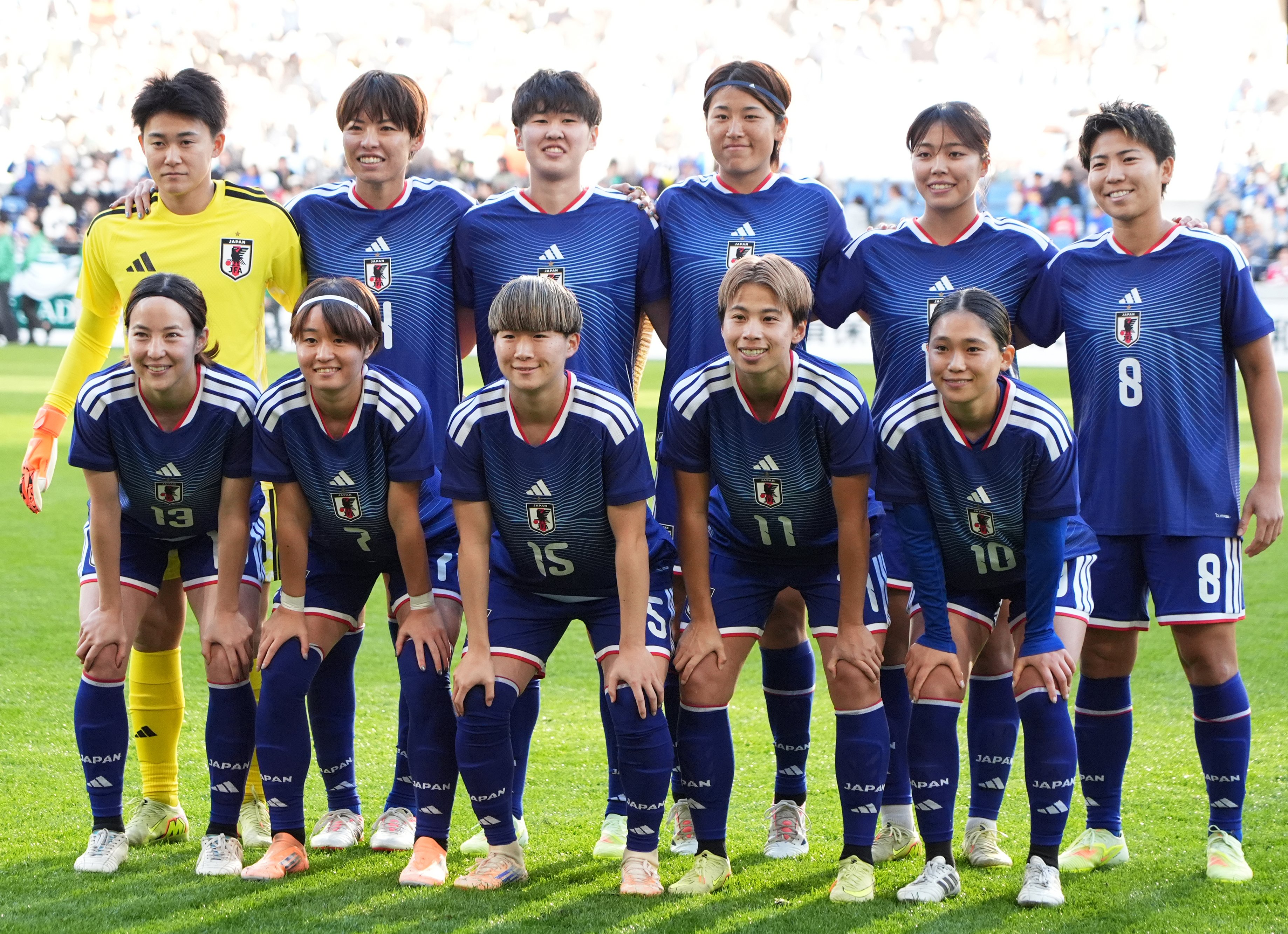 2018年以来のアジア女王を狙うなでしこジャパン。（C）Getty Images