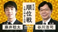 藤井聡太二冠、今期の順位戦4局