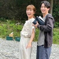 「今夜はいい夢見られそう」川口春奈＆横浜流星の“笑顔オフショット”にファン歓喜