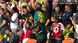 スタジアムに響き渡る大合唱！ドイツ代表MFを応援する“無限ハヴァーツ”が生まれた瞬間 アーセナル、3点先行の試合でアウェイをホームに変える「もはやお祭り」