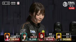 我慢もできる“大人のセレブ”黒沢咲、逆転トップを呼び込んだ神回避に絶賛の声「偉すぎる」「よく耐えた」／麻雀・Mリーグ