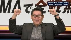 元若乃花・花田虎上（54）の“動体視力”が今も「プロ」と話題 ラリー中継で見せた“元横綱”の反応に共演者驚く「2回でも見えなかった」