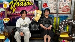 安元洋貴＆榎木淳弥がひんやりグッズに興味津々！クッション崩壊ハプニングも発生の『声優と夜あそび』