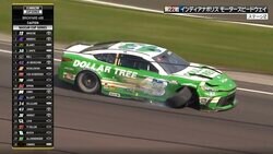 「そんなことあるんですね」タイヤを引き摺ったまま走行→衝撃トラブルが発覚「タイヤが残っている。珍しい」レース中の一幕に放送席騒然