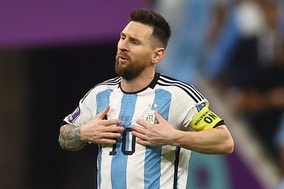 【W杯】「試合前は怖かった」　メッシ、1試合歴代最多15枚のイエローカードが飛び合う大荒れ試合を回想