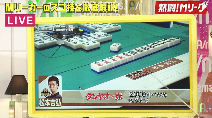 差し込みトップだって自由自在！　鈴木たろうの神選択に麻雀好き芸能人たちが絶句／麻雀・Mリーグ 3枚目