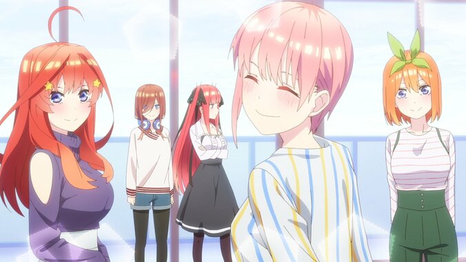 アニメ「五等分の花嫁」第2期 第2話場面カット