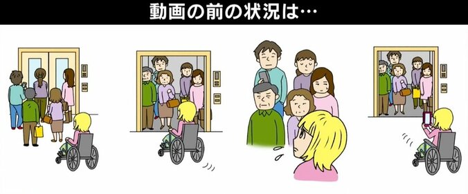 ひろゆき氏「どんどん晒せばいい」エレベーター乗れず動画投稿の“車いすギャル”に助言 当事者の思いは 2枚目