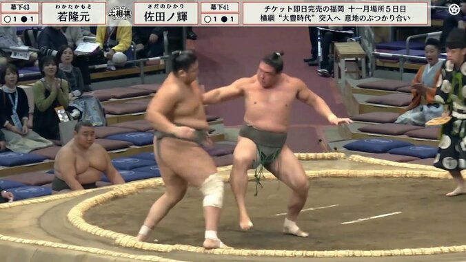 右手一撃で巨体が吹っ飛ぶ衝撃シーン