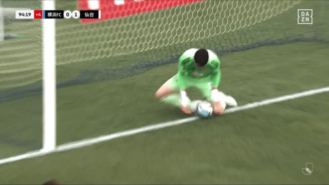 スーパーな一撃を仙台のGK林彰洋がセーブ