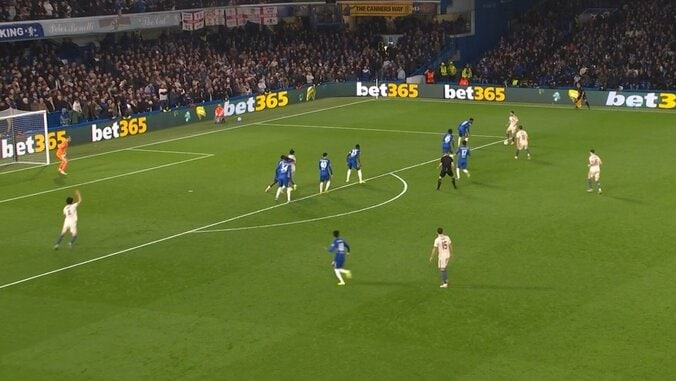 【映像】4人が囲む密集を突破した瞬間