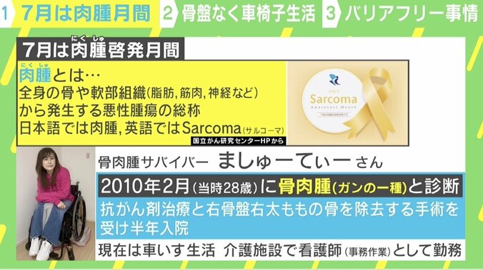 「筋肉痛で済まさないで」10代に多い骨のガン“骨肉腫” 車いす看護師が発信する理由 3枚目