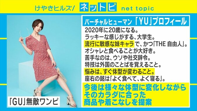GUから“体型が変わる”バーチャルモデル登場「あらゆる人々に似合う商品や着こなしがある」 3枚目