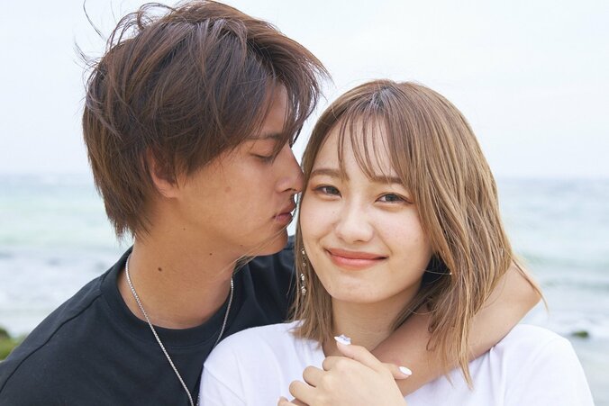 さくちゃんの告白に、まさ歓喜のキス「やっぱカワイイわ」『one more kiss by 恋ステ』 1枚目