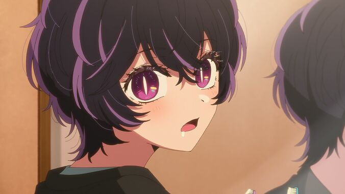 【写真・画像】「二倍の速度で磨ける」アニメ【推しの子】第13話、アビ子先生の“クセ強歯磨き”に「おもしれー女」　1枚目