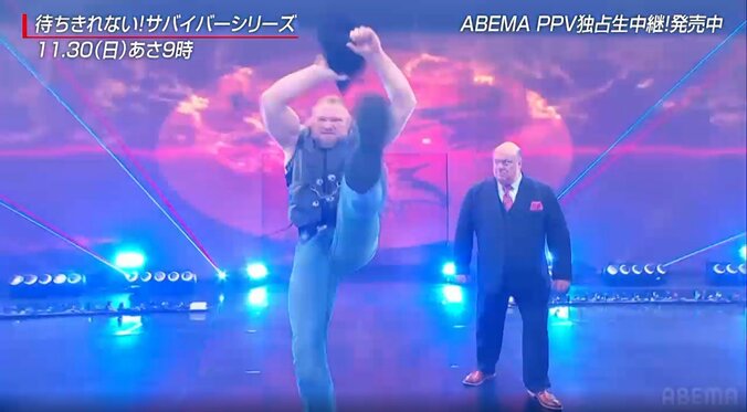 颯爽と登場したブロック・レスナーだったが