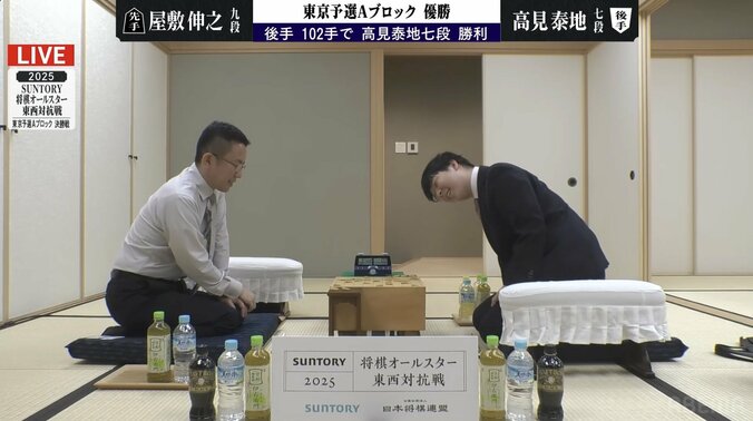 【写真・画像】高見泰地七段が初の代表権獲得！強豪揃いの東京予選Aブロックを制する／将棋オールスター予選　2枚目