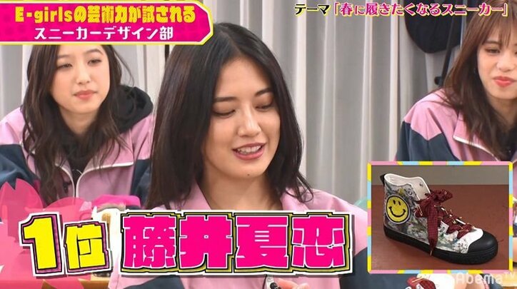 E-girls夏恋のオリジナルスニーカーが女子高生に好評!才能爆発でメンバーからは「ピカソ誕生!」の声