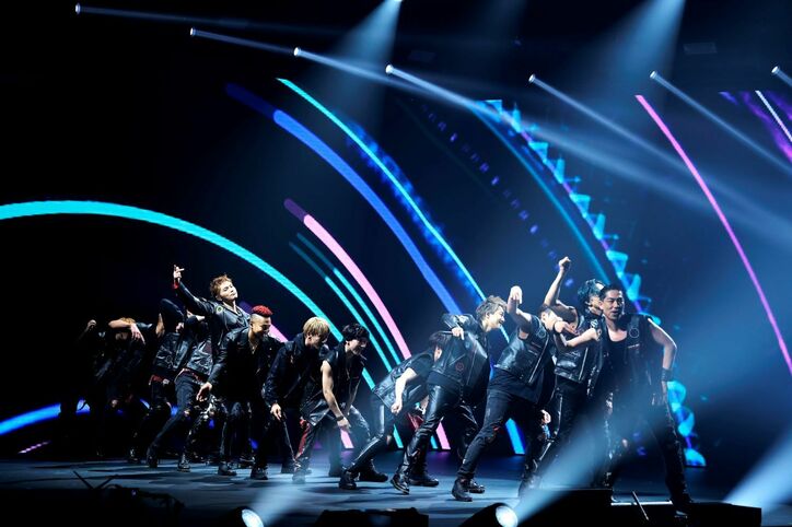 新生EXILE、怒涛のパフォーマンスを披露！【LIVE×ONLINE BEYOND THE BORDER】