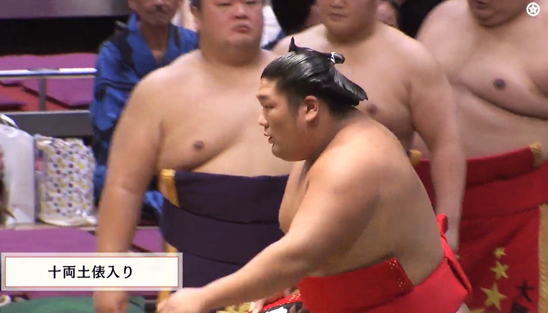 尊富士の化粧まわしが…「こっちも素敵」「配色渋い」心機一転に