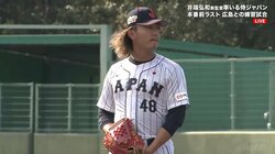 侍ジャパンでもなびく長髪“チームロンゲ”西武・今井、強風受けてバッサバサ「今日もかっこいいぞ」「ライオン丸」