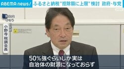 ふるさと納税 “控除額に上限”検討 「金持ち優遇制度」との指摘も