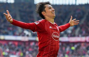 田中碧が今季初ゴールで勝利に導く活躍！ アペルカンプ真大のクロスを技ありで合わせる！