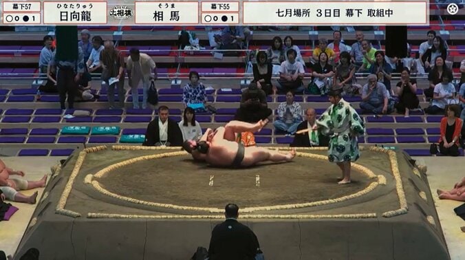 大相撲で“肉を切らせて骨を断つ”大技炸裂 巨漢を投げ切るも「投げた方がダメージ」「勝ったけど痛めた」驚嘆と心配の声 4枚目