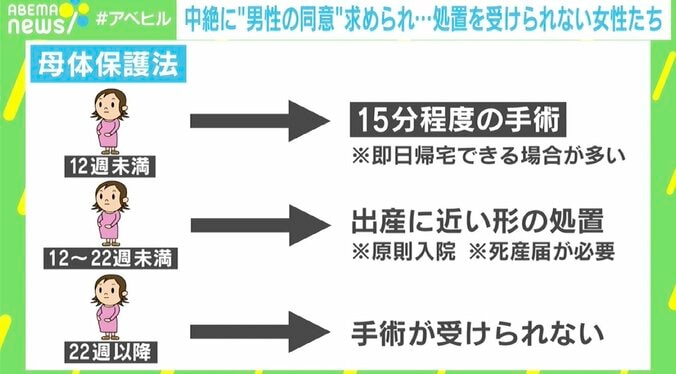 「未婚なら中絶に“男性の同意”は不要」処置を受けられない女性は弁護士相談も選択肢に 2枚目