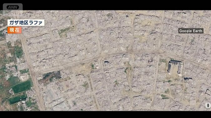 ほとんどの建物が破壊され街はがれき化