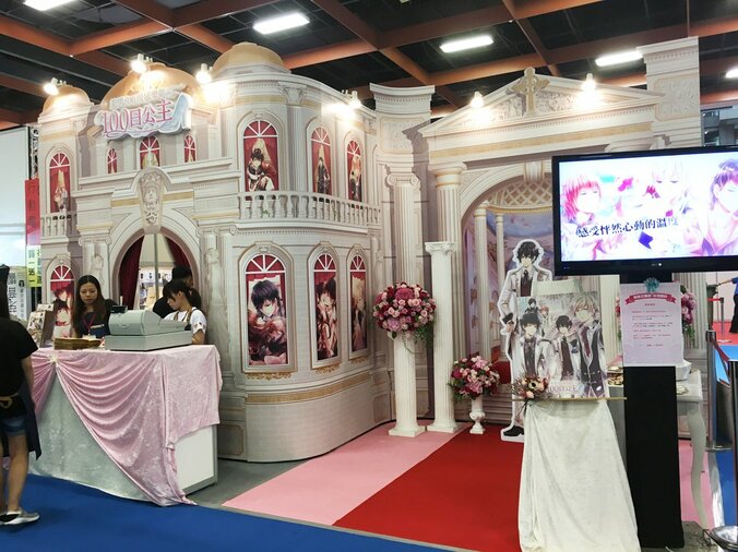 “イケメンシリーズ” が「ANIME EXPO 2017」「Comic Exhibition 2017」に出展　リアル壁ドンに大反響 2枚目