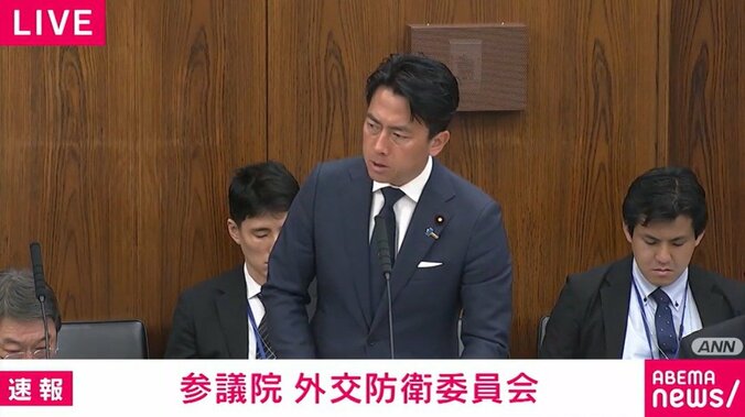 小泉進次郎防衛大臣