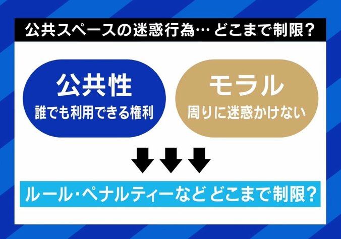 駅の“休憩スペース”は誰のもの？ 若者＆中高年の迷惑行為で一部閉鎖に…専門家が指摘する問題点 4枚目