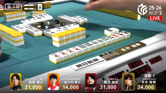 多井隆晴、逃げ切りトップで3勝目の瞬間