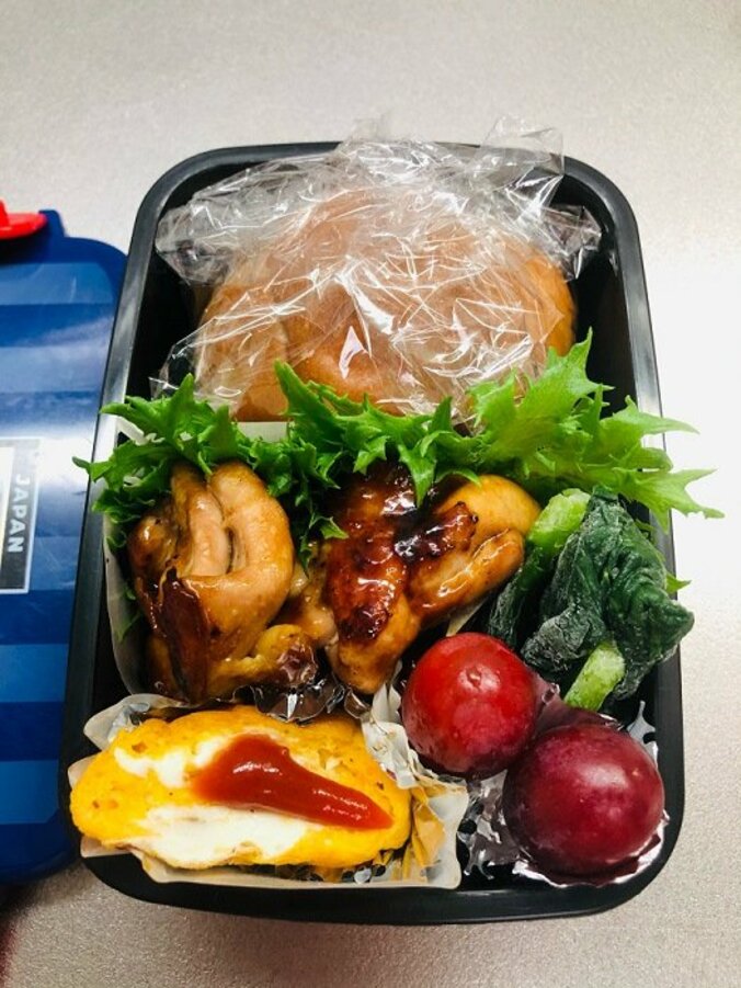 松嶋尚美、おにぎりに飽きた息子の弁当「シンプルがいいらしい」 1枚目