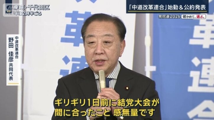 野田佳彦共同代表