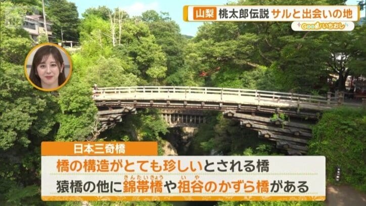 日本三奇橋の一つ