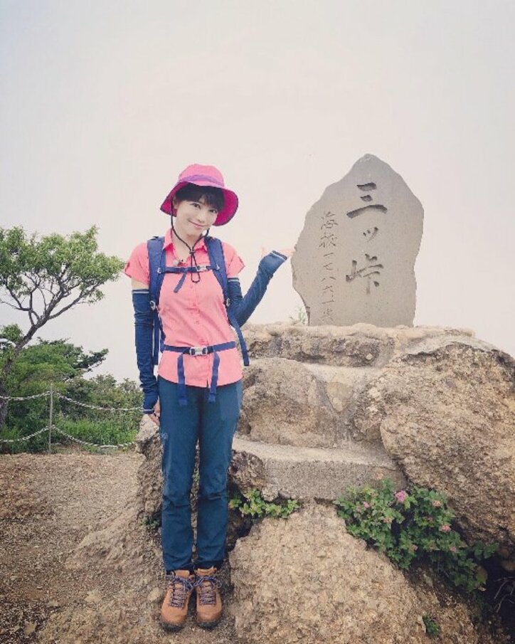 釈由美子、初めてのひとり登山ロケに挑戦「ステイホーム中の運動不足がたたり」