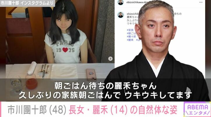 市川團十郎 Instagramより