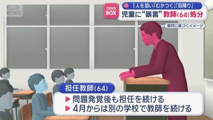4月からは別の学校で教師を続ける