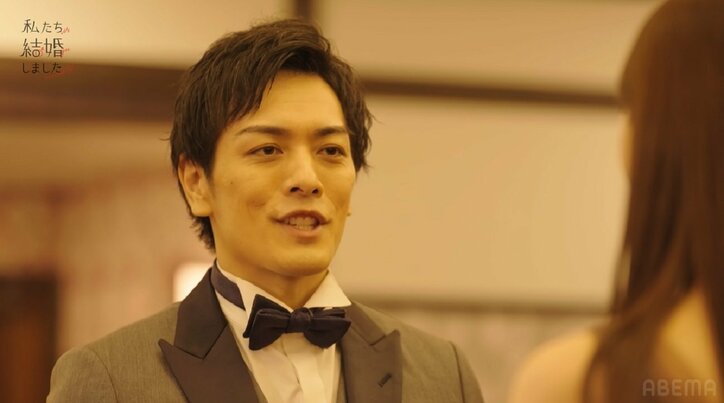 15歳下の妻・貴島明日香の美しすぎるドレス姿に夫・久保田悠来が緊張、大人なエスコートも『私たち結婚しました4』第1話