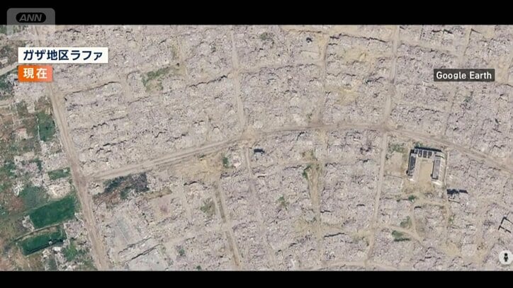 ほとんどの建物が破壊され街はがれき化