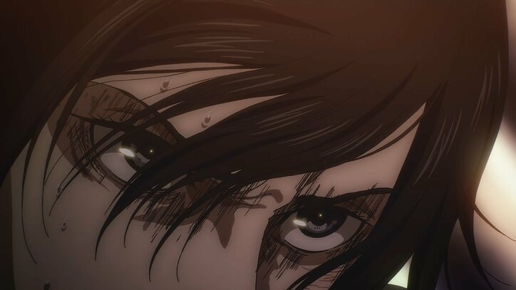 アニメ「進撃の巨人 The Final Season 完結編（後編）」第2弾PVミカサ場面カット